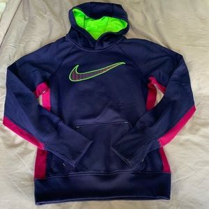 Size small Purple and pink Nike hoodie